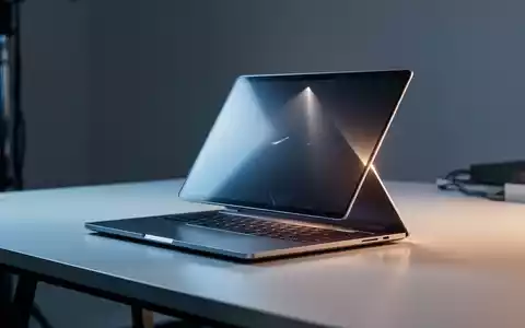 Schlankes, modernes Laptop auf einem sauberen, minimalistischen Schreibtisch in einem professionellen Studio. - Foto: über boerse-global.de