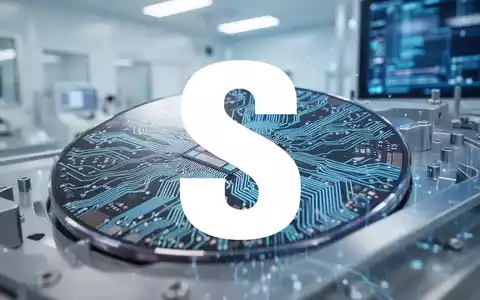 Abstraktes, hochmodernes Halbleiter-Reinraum-Design mit Fokus auf Mikrochip-Architektur und technologischer Präzision. - Foto: über boerse-global.de