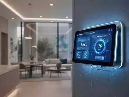 Modernes digitales Wassermanagementsystem in einem nachhaltigen Wohngebäude mit Fokus auf technologische Effizienz. - Foto: über boerse-global.de