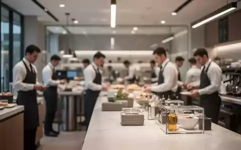 Geschäftiges Arbeitsumfeld im Dienstleistungssektor mit Fokus auf die Bedeutung von Minijobs für Handel und Gastronomie. - Foto: über boerse-global.de