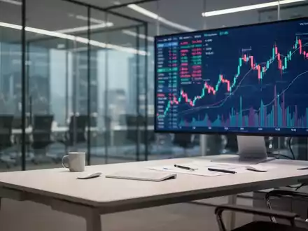 Moderne Büroarchitektur und abstrakte Finanzdaten als Symbol für ein Börsendebüt. - Foto: über boerse-global.de