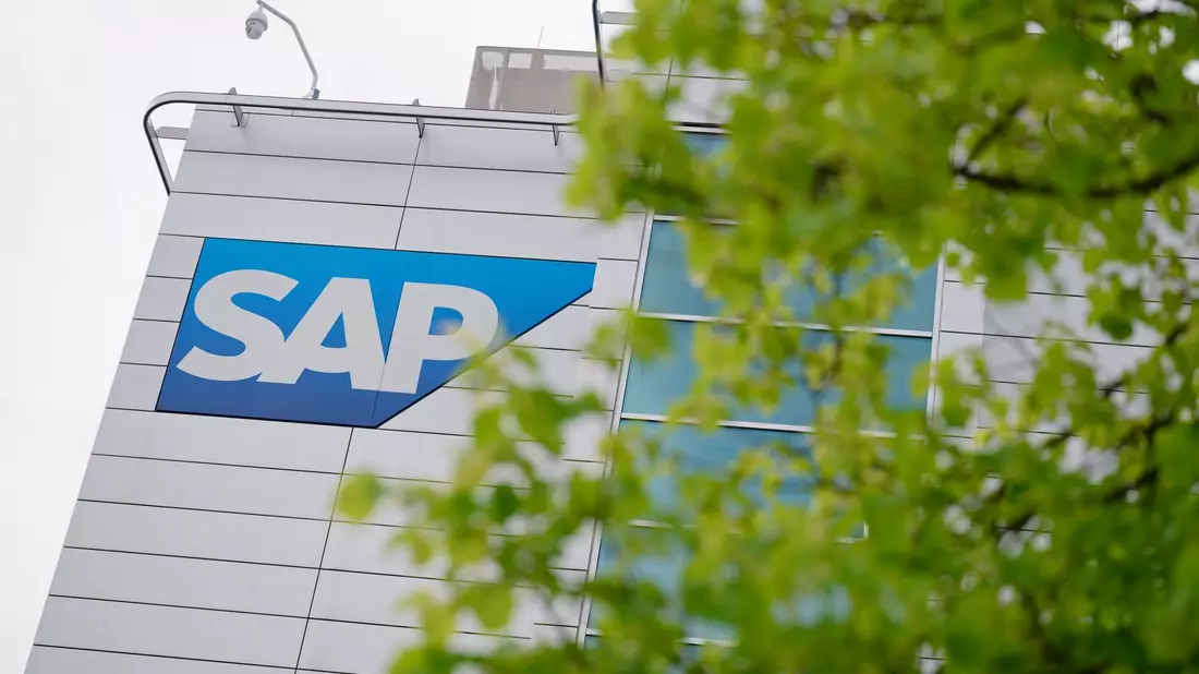 SAP: Aktie unter Druck. (Archivbild) - Bild: Uwe Anspach/dpa