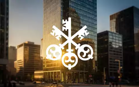 Moderne Glasfassade eines Bürogebäudes im goldenen Licht der Morgensonne als Symbol für den Finanzsektor. - Foto: über boerse-global.de