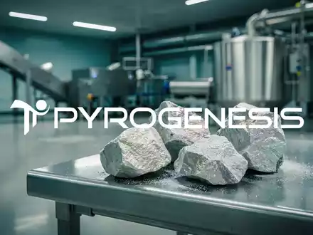 Rohgestein und industrielle Mineralverarbeitung in einer modernen Anlage. - Foto: über boerse-global.de