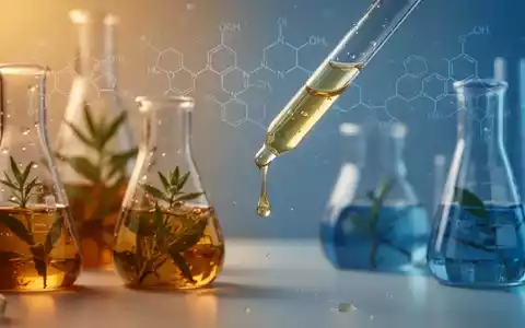Laborumgebung mit Pflanzenextrakten und wissenschaftlichem Equipment zur Erforschung entzündungshemmender Wirkstoffe. - Foto: über boerse-global.de