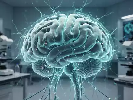 Hochauflösende medizinische 3D-Visualisierung eines menschlichen Gehirns zur Darstellung neurologischer Alterungsprozesse. - Foto: über boerse-global.de
