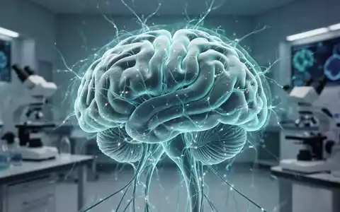 Hochauflösende medizinische 3D-Visualisierung eines menschlichen Gehirns zur Darstellung neurologischer Alterungsprozesse. - Foto: über boerse-global.de