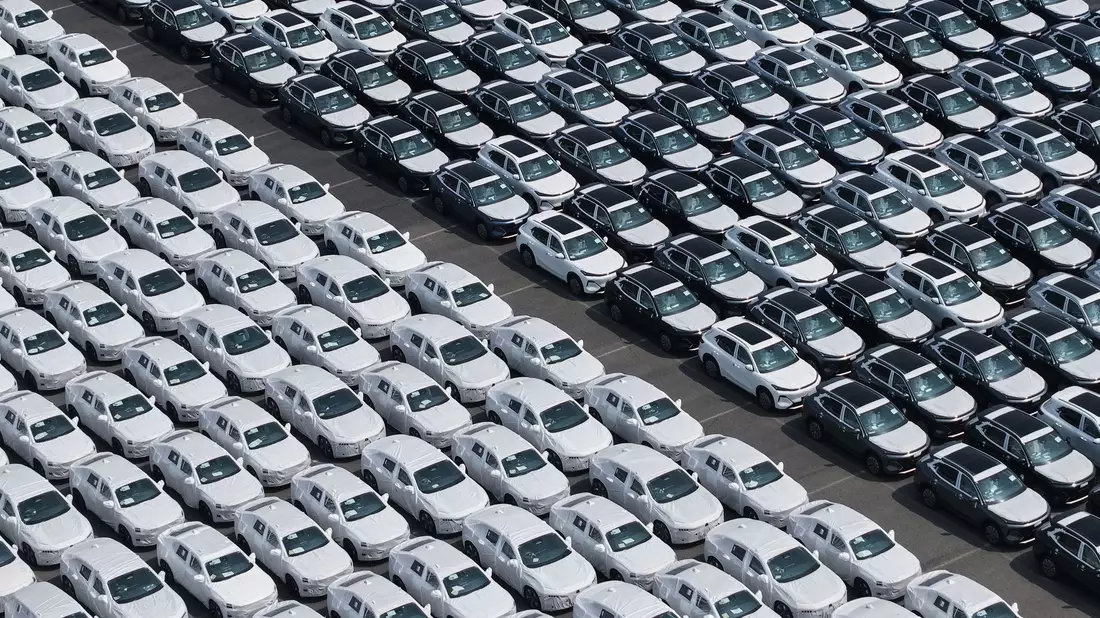 Chinesische Anbieter wie Chery, BYD und Leapmotor machen auf dem europäischen Markt weiter große Sprünge. (Archivbild)  - Bild: Uncredited/CHINATOPIX via AP/dpa