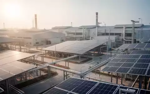 Moderne Industrieanlage mit Fokus auf Nachhaltigkeit und Umweltzertifizierung. - Foto: über boerse-global.de