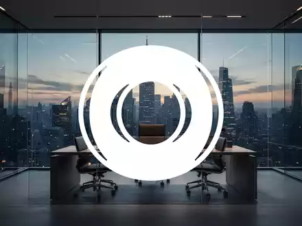 Abstraktes, professionelles Bürointerieur bei Sonnenaufgang als Symbol für einen ruhigen Führungswechsel. - Foto: über boerse-global.de