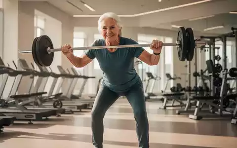 Eine aktive ältere Person trainiert in einem modernen Fitnessstudio, um die körperliche Leistungsfähigkeit zu erhalten. - Foto: über boerse-global.de
