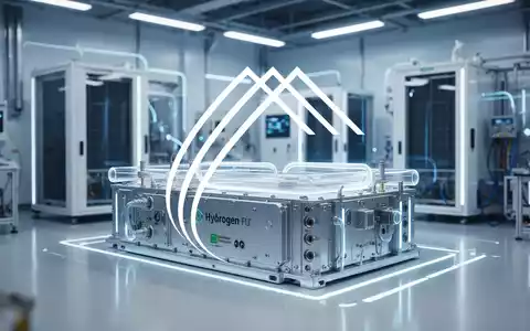 Moderne Wasserstoff-Brennstoffzellentechnologie in einer sauberen, technologischen Laborumgebung. - Foto: über boerse-global.de