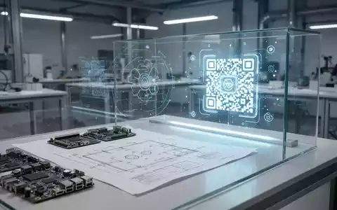 Digitale QR-Code-Oberfläche auf einem Bildschirm für Produktnachhaltigkeit und digitale Pässe in der EU. - Foto: über boerse-global.de
