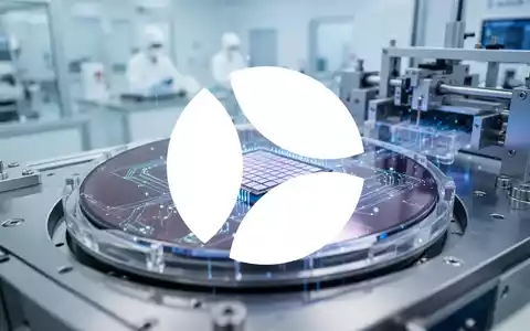 Abstrakte Darstellung von Halbleiterfertigung und Hochtechnologie in einem sterilen Reinraum. - Foto: über boerse-global.de