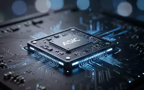 Nahaufnahme eines spezialisierten ASIC-Chips auf einer Leiterplatte, der die AURORA IIE Eye-Tracking-Technologie repräsentiert. - Foto: über boerse-global.de
