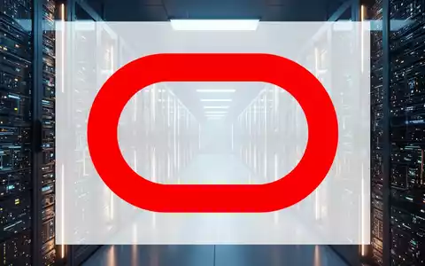 Abstrakte Darstellung eines modernen Rechenzentrums mit leuchtenden Serverreihen als Symbol für Cloud-Infrastruktur. - Foto: über boerse-global.de