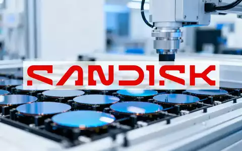 Abstrakte Darstellung einer modernen Halbleiterfertigung mit Silizium-Wafern und Präzisionstechnik. - Foto: über boerse-global.de
