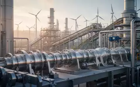 Moderne industrielle Anlage zur Metallverarbeitung in der Morgensonne - Foto: über boerse-global.de