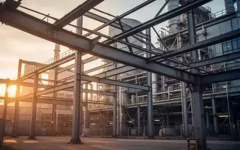 Modernes Stahlwerk bei goldenem Licht, symbolisch für die industrielle Produktion im Kontext der EU-CBAM-Regelungen. - Foto: über boerse-global.de
