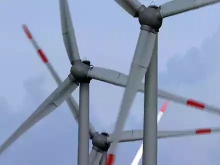 Die Windenergie wächst in Bayern - im Bundesvergleich ist der Zubau aber eher klein. (Archivbild) - Foto: Karl-Josef Hildenbrand/dpa