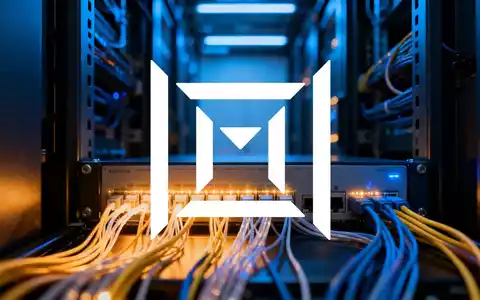 Abstraktes Bild eines modernen Rechenzentrums mit leuchtenden Glasfaserkabeln als Symbol für technologisches Wachstum. - Foto: über boerse-global.de