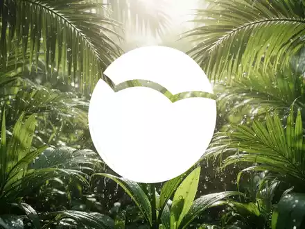 Tropische Pflanzenwelt und frisches Wasser als Symbol für organisches Wachstum und Vitalität. - Foto: über boerse-global.de