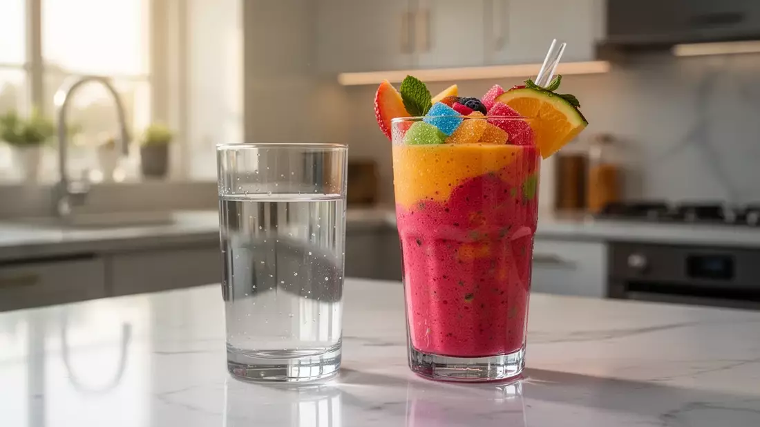 Gesundheitsrisiken durch Fruchtsäfte und Vitaminwässer