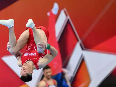 Holt noch einmal eine Mehrkampf-Medaille: Andreas Toba. - Foto: Robert Michael/dpa