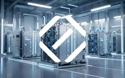 Moderne Wasserstoff-Brennstoffzellen-Technologie in einer industriellen Anlage - Foto: über boerse-global.de