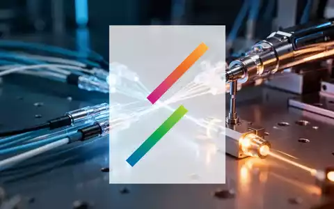 Abstrakte Darstellung moderner Glasfasertechnologie und Laserkomponenten mit atmosphärischer Beleuchtung. - Foto: über boerse-global.de