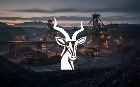 Dunkle, industrielle Bergbaulandschaft bei Dämmerung, die eine bärische Marktstimmung symbolisiert. - Foto: über boerse-global.de