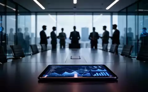 Abstrakte Darstellung einer modernen Büroumgebung mit digitalem Tablet, das juristische Daten symbolisiert. - Foto: über boerse-global.de