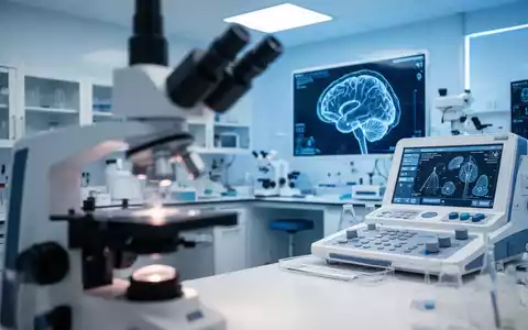 Ein modernes medizinisches Labor mit wissenschaftlichen Geräten zur neurologischen Forschung. - Foto: über boerse-global.de