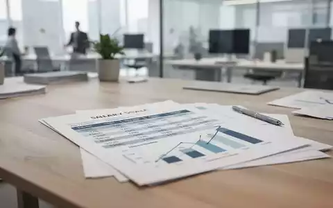 Ein moderner Büroarbeitsplatz mit Dokumenten zur Gehaltstransparenz und Wirtschaftsdiagrammen auf einem Schreibtisch. - Foto: über boerse-global.de