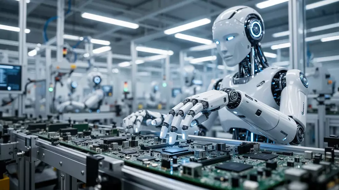 Chinesische Robotik-Industrie: Massenproduktion humanoider Roboter startet 2026
