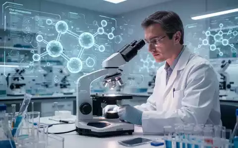 Wissenschaftler in einem modernen Labor bei der Untersuchung molekularer Strukturen für die IBD-Forschung. - Foto: über boerse-global.de