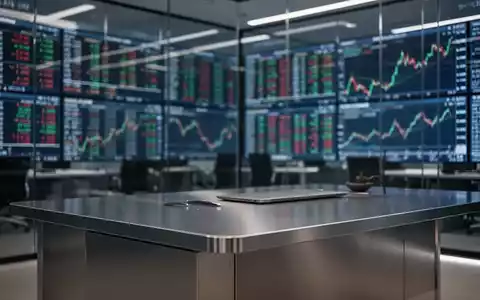 Digitale Börsenkurse auf Bildschirmen im Hintergrund einer modernen Finanzumgebung - Foto: über boerse-global.de