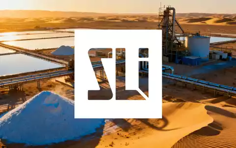 Moderne Lithium-Extraktionsanlage in einer Wüstenlandschaft bei Sonnenuntergang als Symbol für den Rohstoffmarkt. - Foto: über boerse-global.de