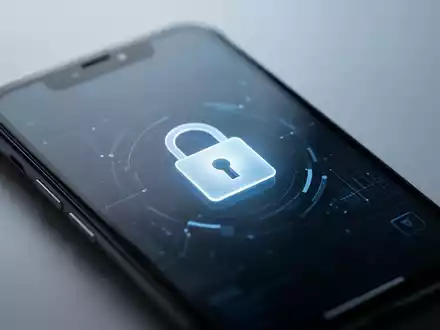 Ein Smartphone mit einem Sicherheitssymbol auf dem Bildschirm, das das Thema Datenschutz und digitale Privatsphäre verdeutlicht. - Foto: über boerse-global.de