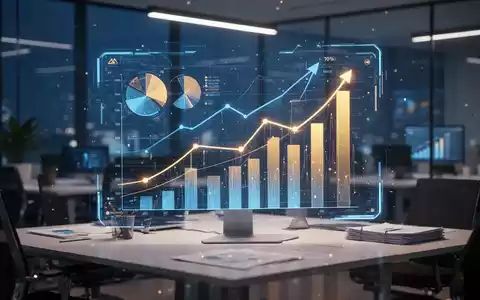 Moderne Büroatmosphäre mit digitalen Datenvisualisierungen zur Karriereplanung und beruflichen Entwicklung. - Foto: über boerse-global.de