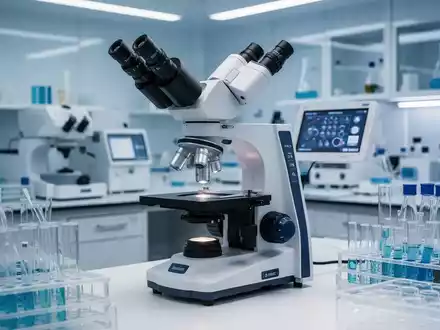 Modernes medizinisches Labor mit wissenschaftlichen Geräten zur Erforschung von Gentherapien. - Foto: über boerse-global.de