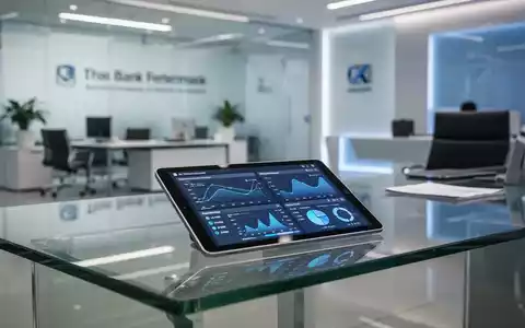 Moderner Bankschreibtisch mit digitalen Datenvisualisierungsdiagrammen für finanzielles Risikomanagement. - Foto: über boerse-global.de