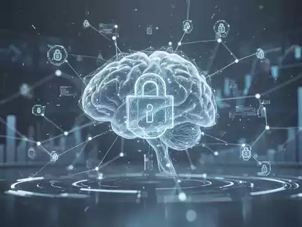 Abstrakte digitale neuronale Netzvisualisierung von KI-Agenten und Blockchain-Finanzinfrastruktur. - Foto: über boerse-global.de