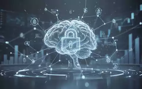 Abstrakte digitale neuronale Netzvisualisierung von KI-Agenten und Blockchain-Finanzinfrastruktur. - Foto: über boerse-global.de