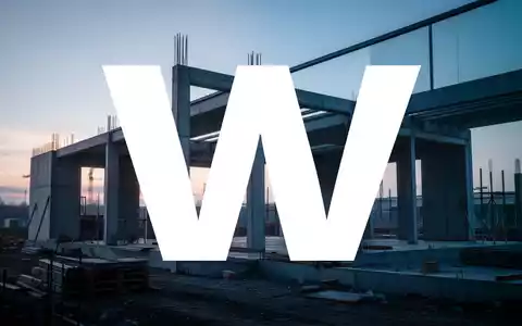 Abstrakte Darstellung einer modernen Baustelle bei Dämmerung, die die Bauindustrie symbolisiert. - Foto: über boerse-global.de