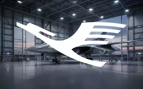 Moderne Flugzeughalle mit technischer Präzision und industrieller Ästhetik. - Foto: über boerse-global.de