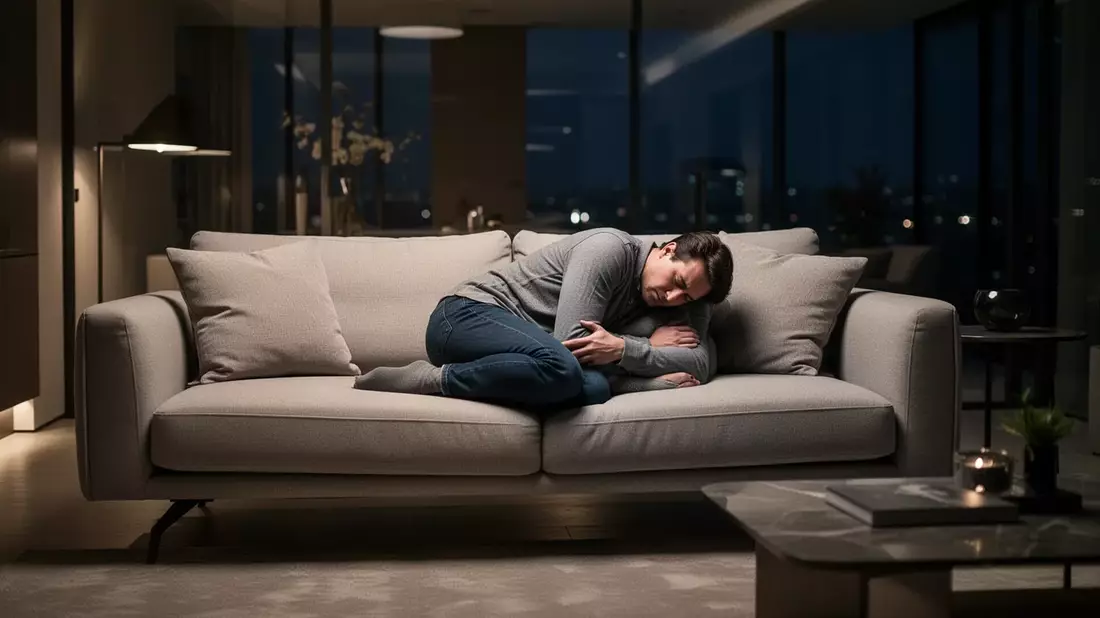 Schlafmediziner warnen: Sofa-Schlaf schadet Rücken und Psyche