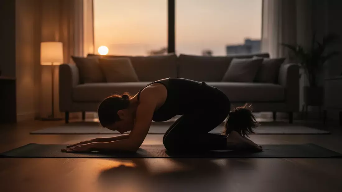 Abendroutine: Yoga, Meditation und Social-Media-Verzicht für bessere Gesundheit