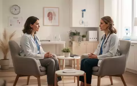 Ein Therapeut und ein Patient in einem modernen, hellen Behandlungsraum während eines vertrauensvollen Gesprächs. - Foto: über boerse-global.de