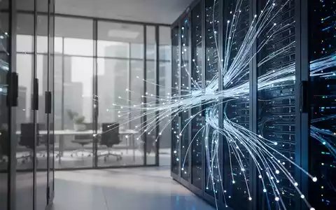 Moderne Serverräume und IT-Infrastruktur als Symbol für die digitale Transformation der HR-Systeme. - Foto: über boerse-global.de